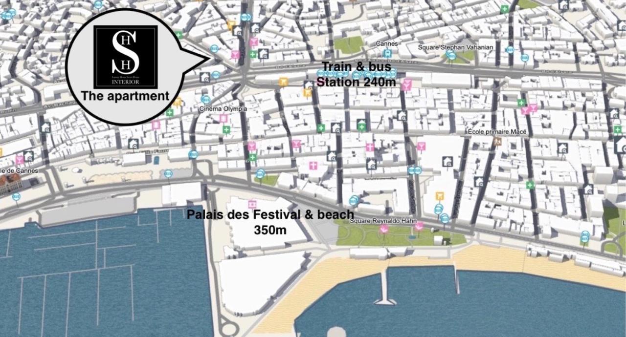 Apartamento A 2 Pas De La Croisette Cannes Exterior foto